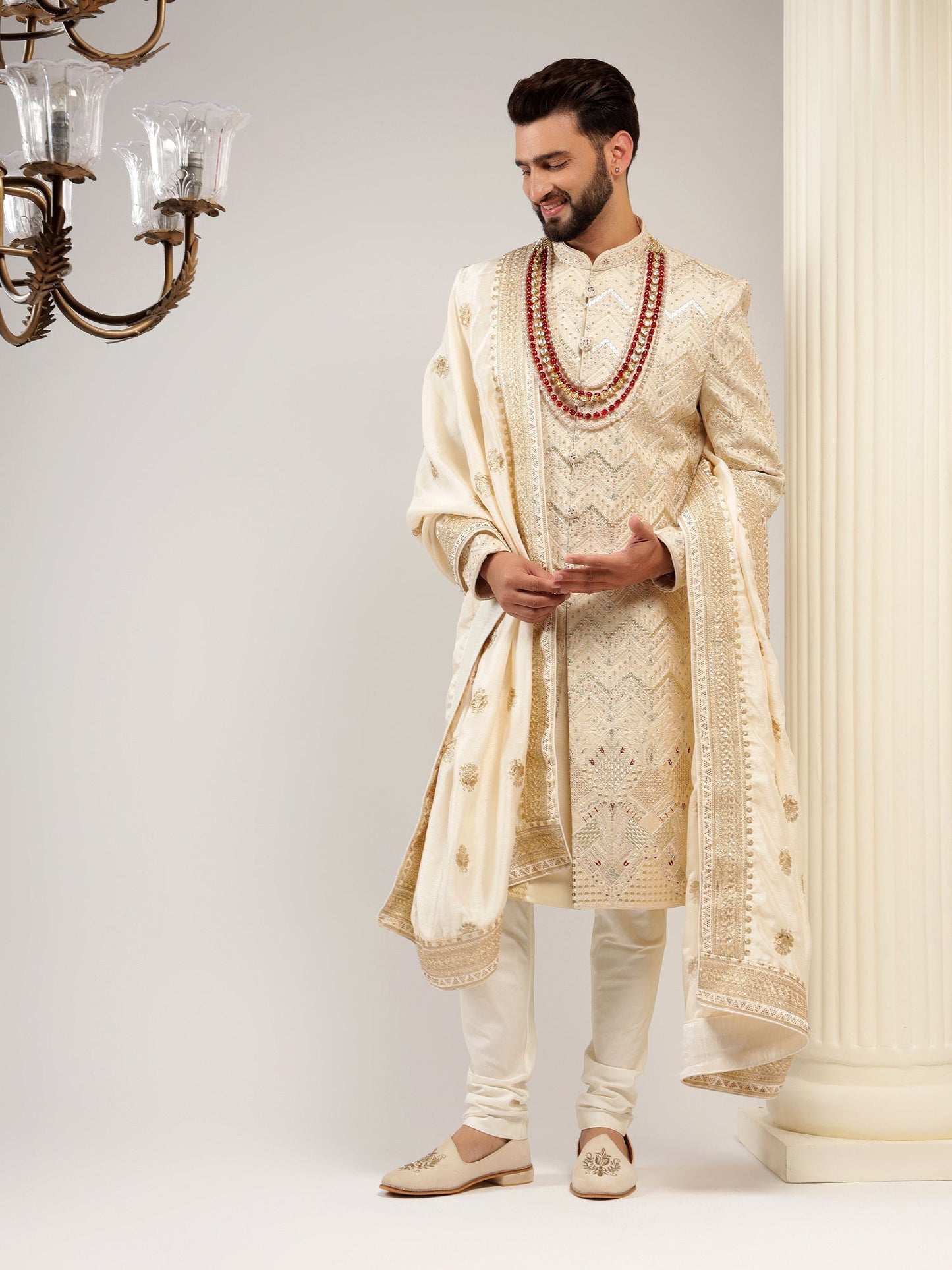 Partial Payment for ARISTOCRATIC GOLD SHERWANI - 4 days